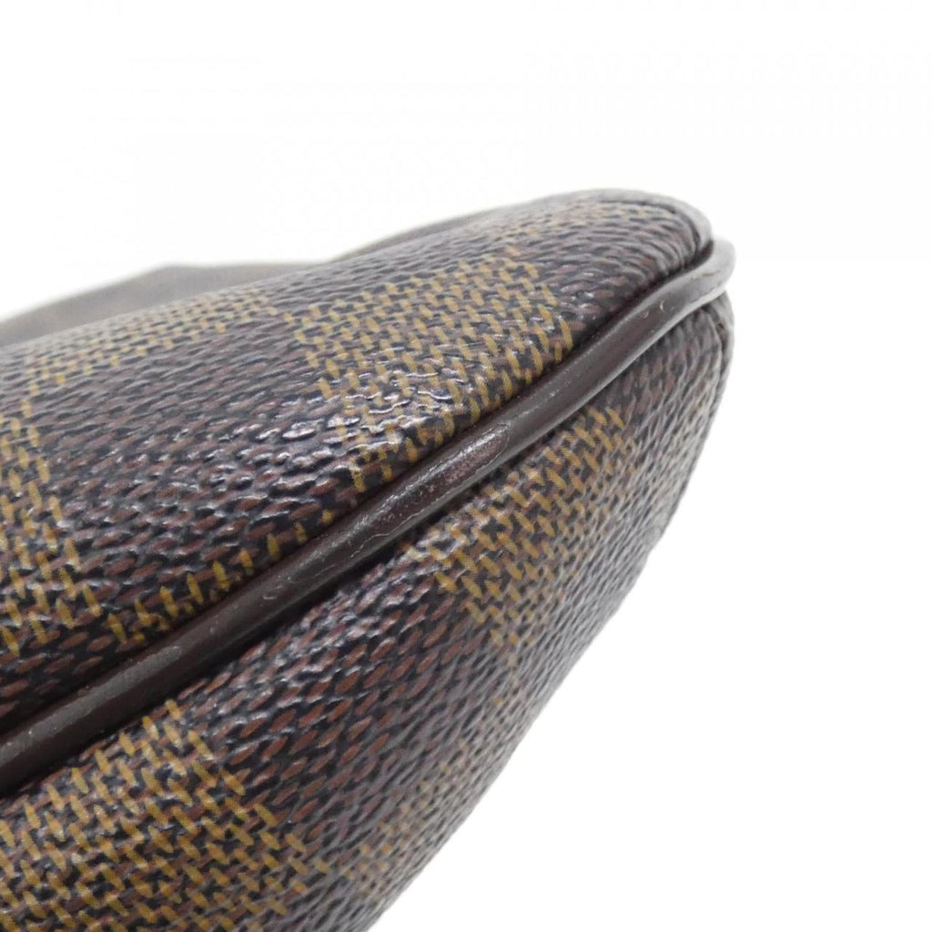 Louis Vuitton Brown Coated Canvas Shoulder Bag