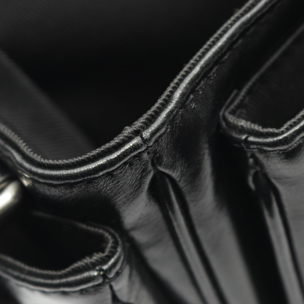Louis Vuitton Black Leather Shoulder Bag
