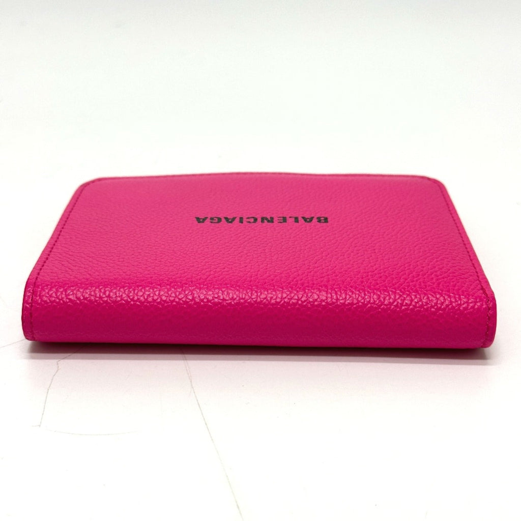 Balenciaga Pink Leather Wallet (Bi-Fold)
