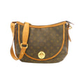 Louis Vuitton Marron Coated Canvas Shoulder Bag