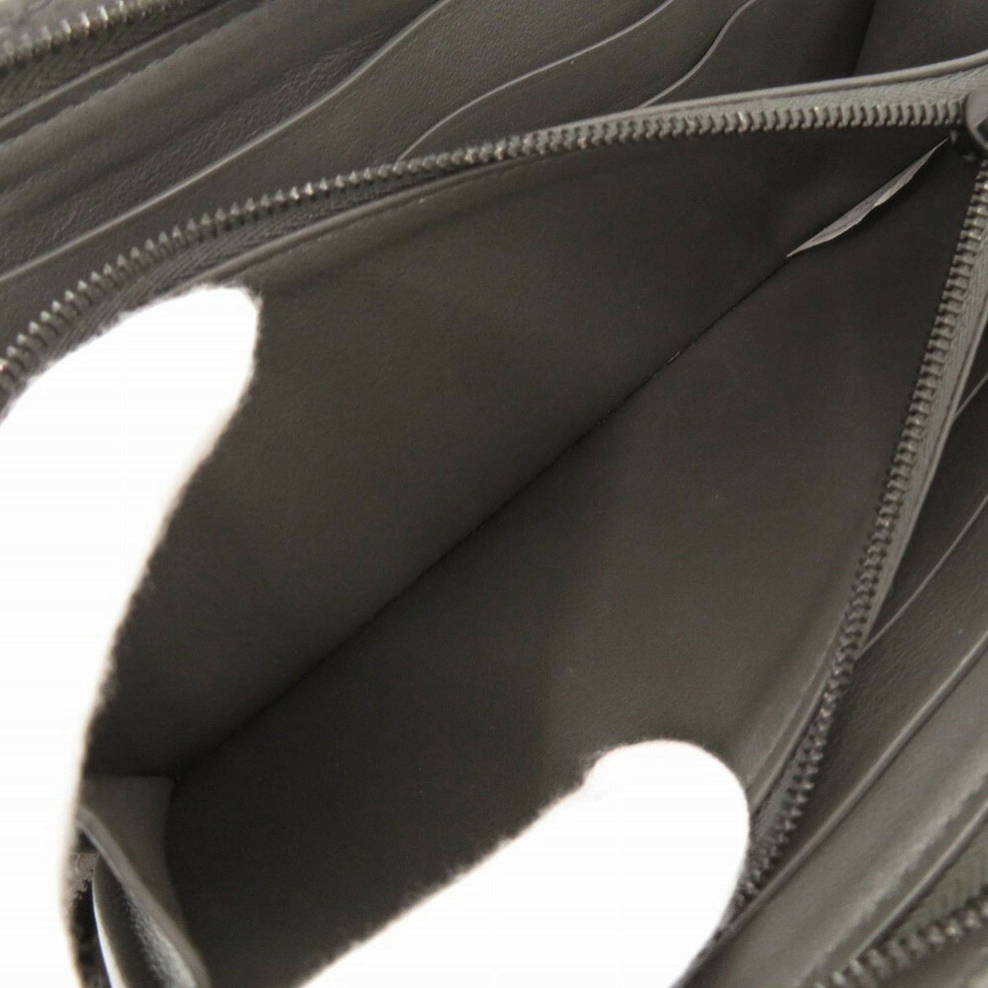 Bottega Veneta Gray Intrecciato Long Wallet (Bi-Fold)