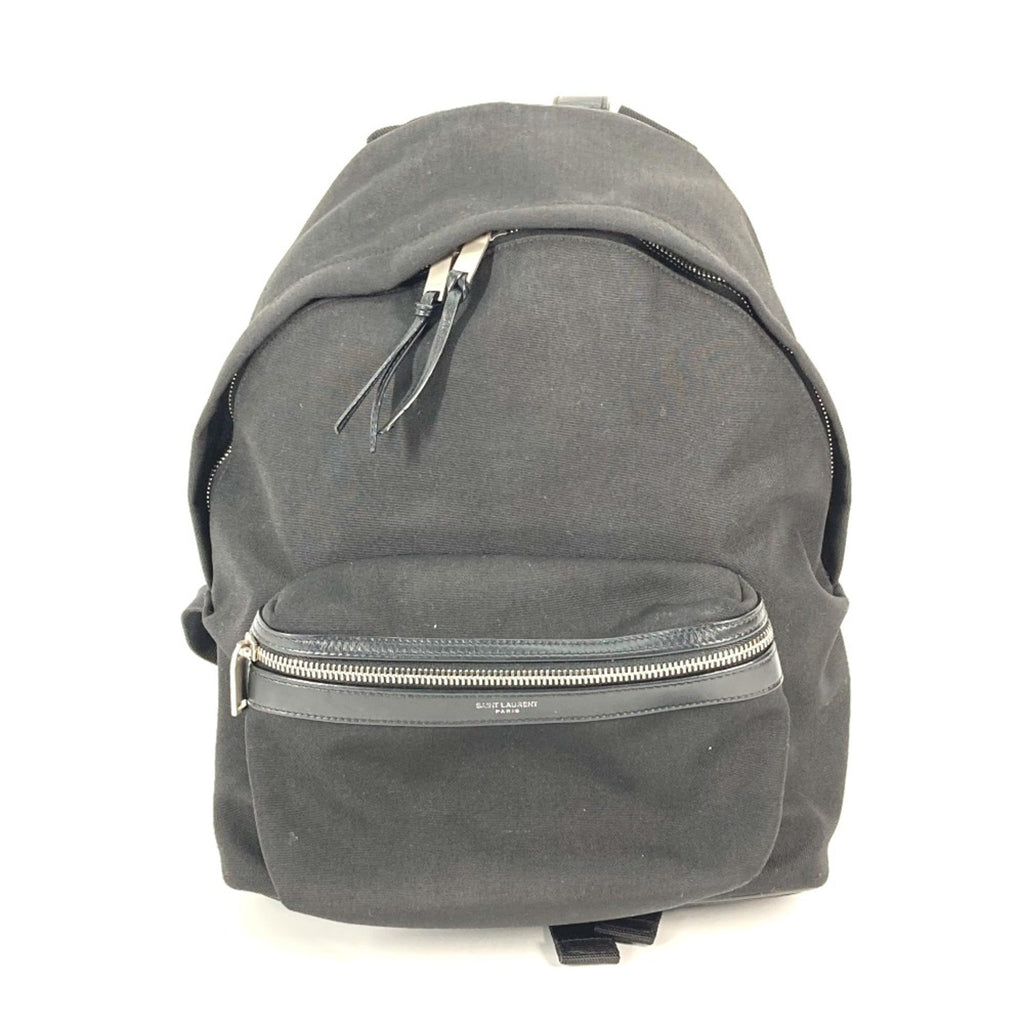 Saint Laurent Black Leather Backpack (Pre-Owned)