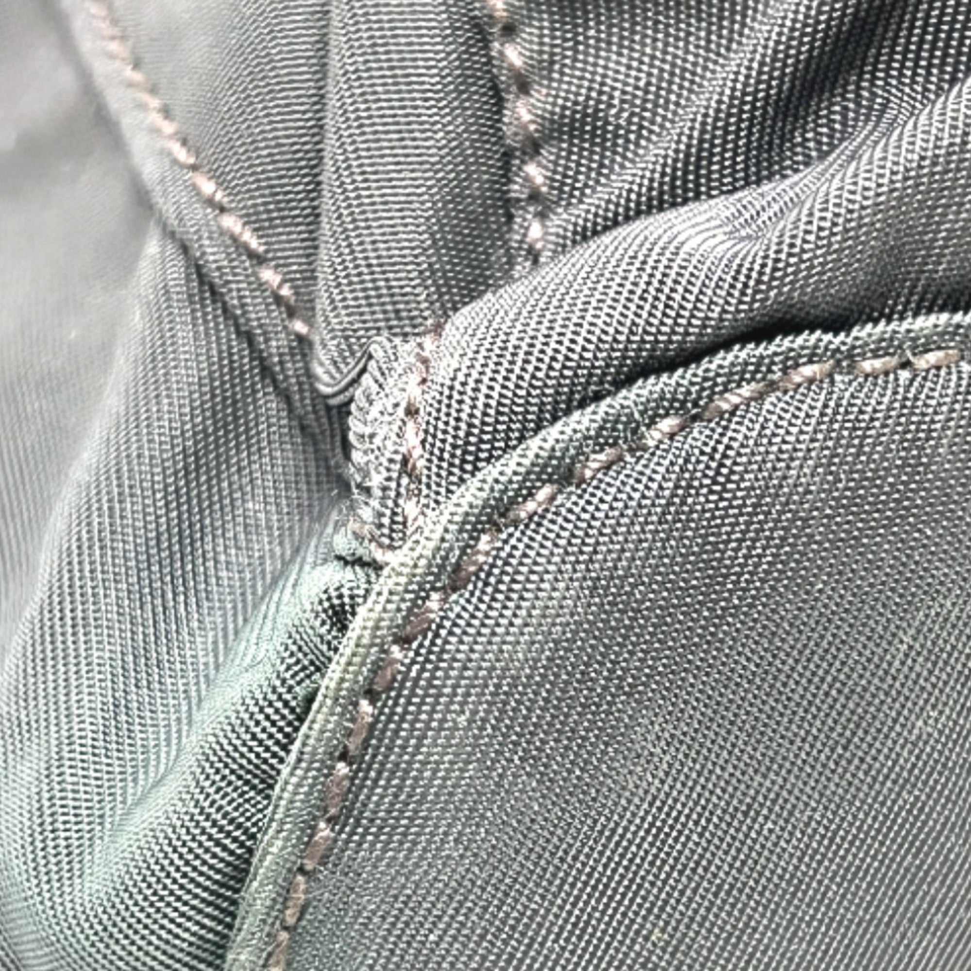Prada Purple Nylon Leather Backpack