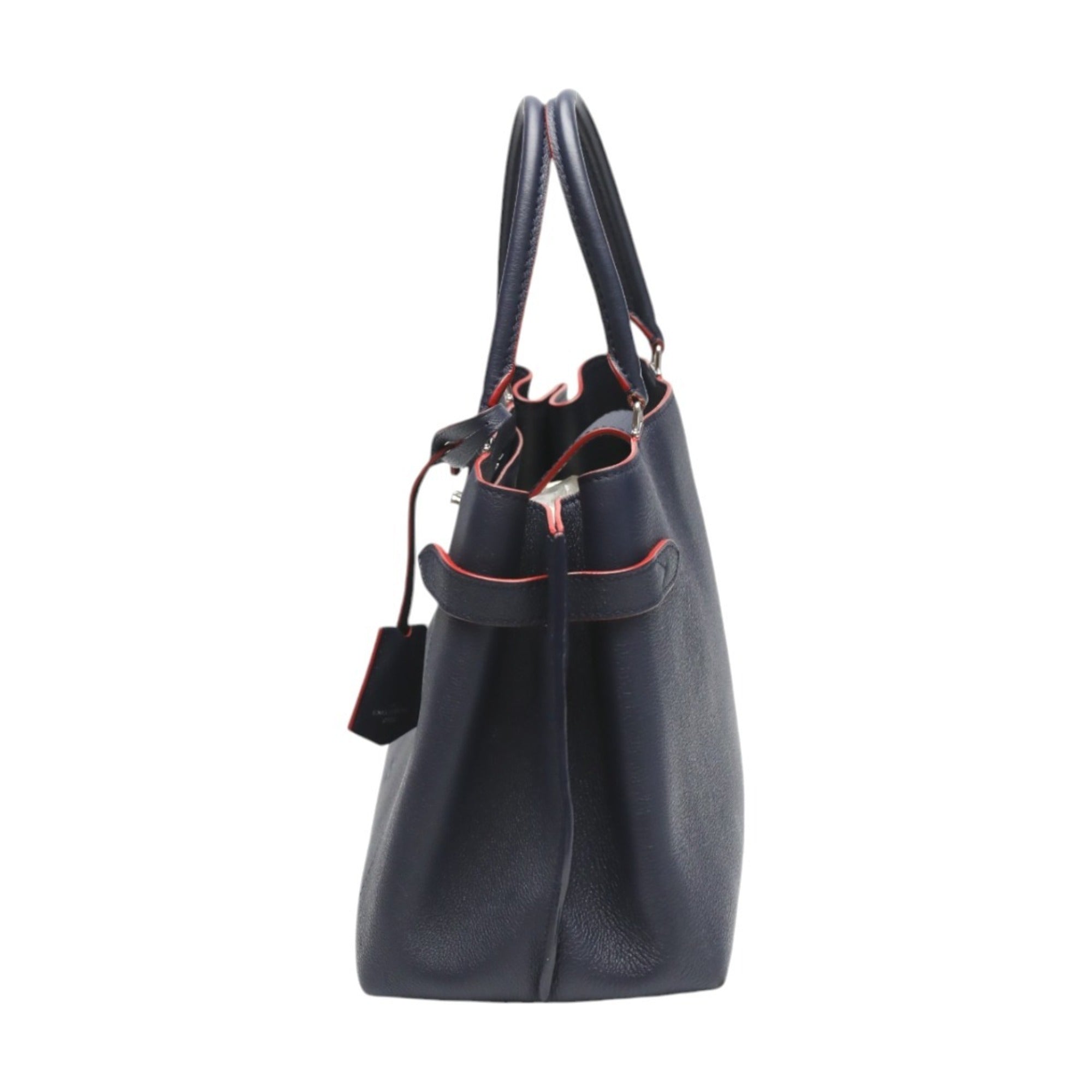 Louis Vuitton Navy Red Color Handbag