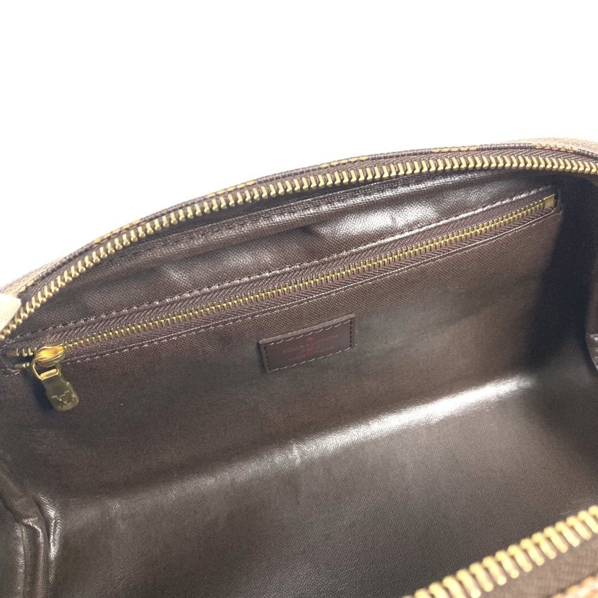 Louis Vuitton Brown Ebene Damier Canvas Pouch