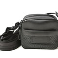 Bottega Veneta Black Leather Pouch Shoulder Bag