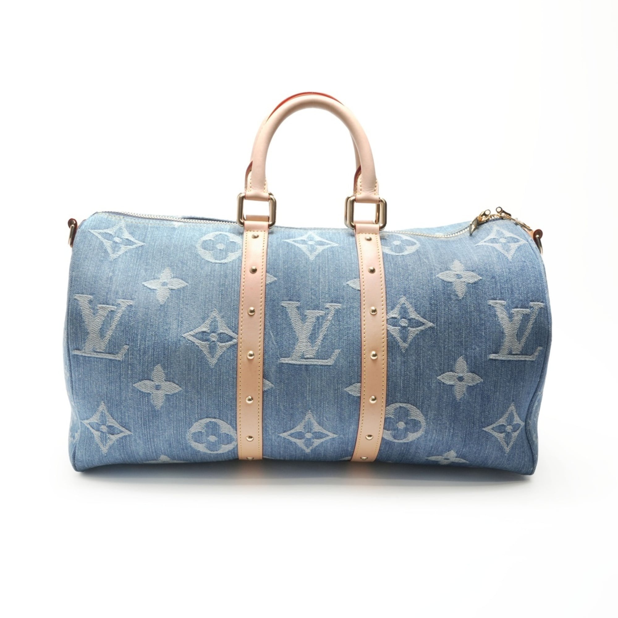 Louis Vuitton Navy Boston Bag