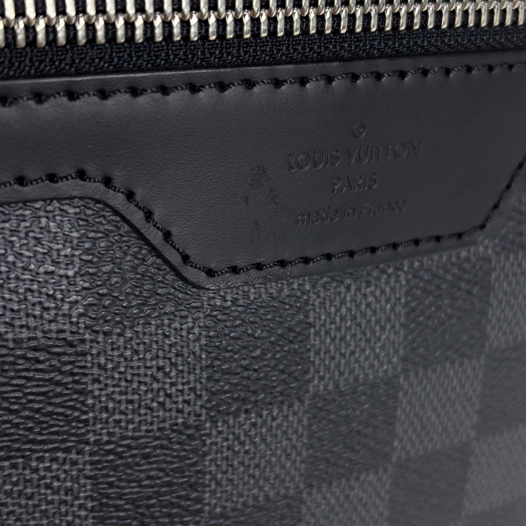 Louis Vuitton Black Damier Graphite Shoulder Bag