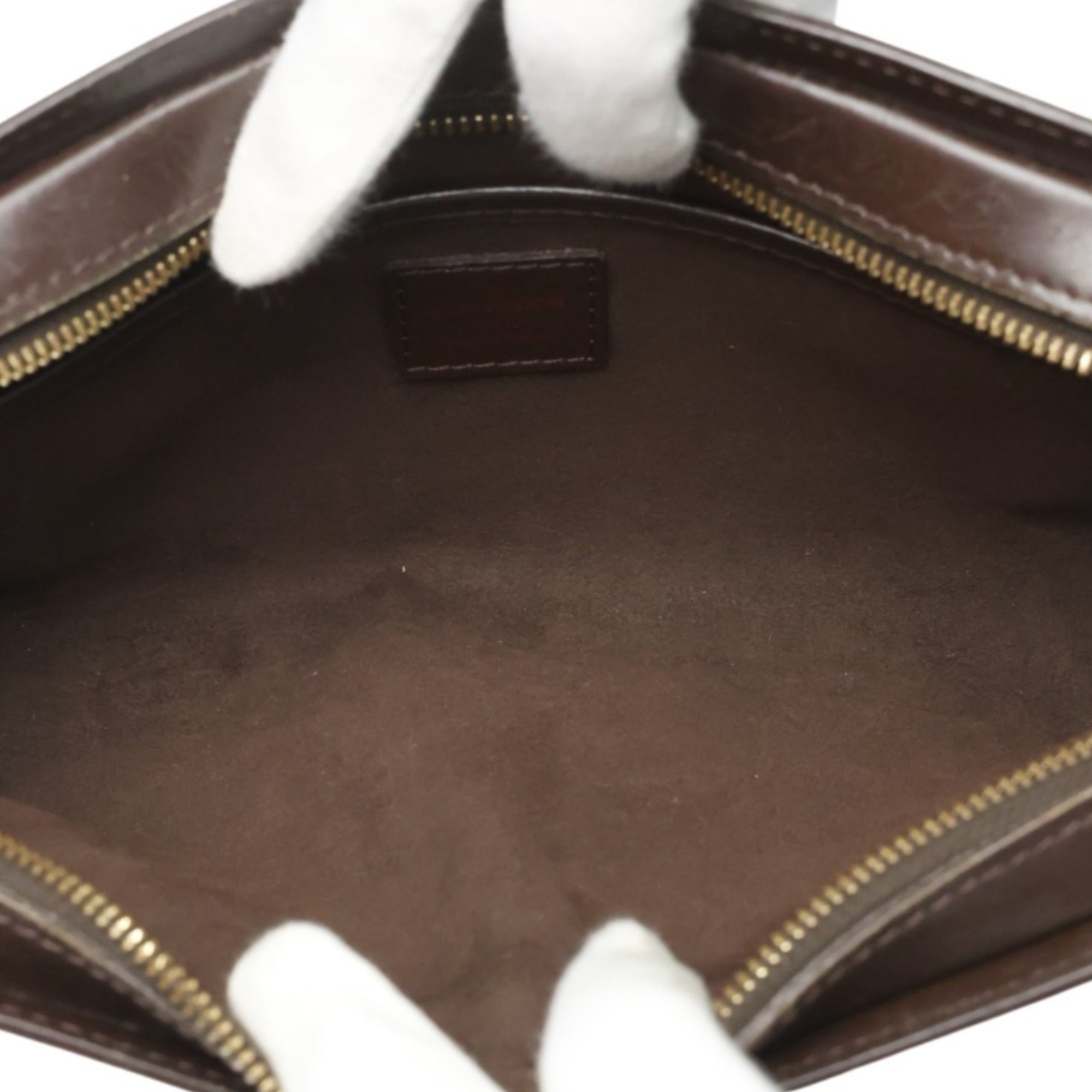 Louis Vuitton Damier Brown Damier Canvas Clutch Bag
