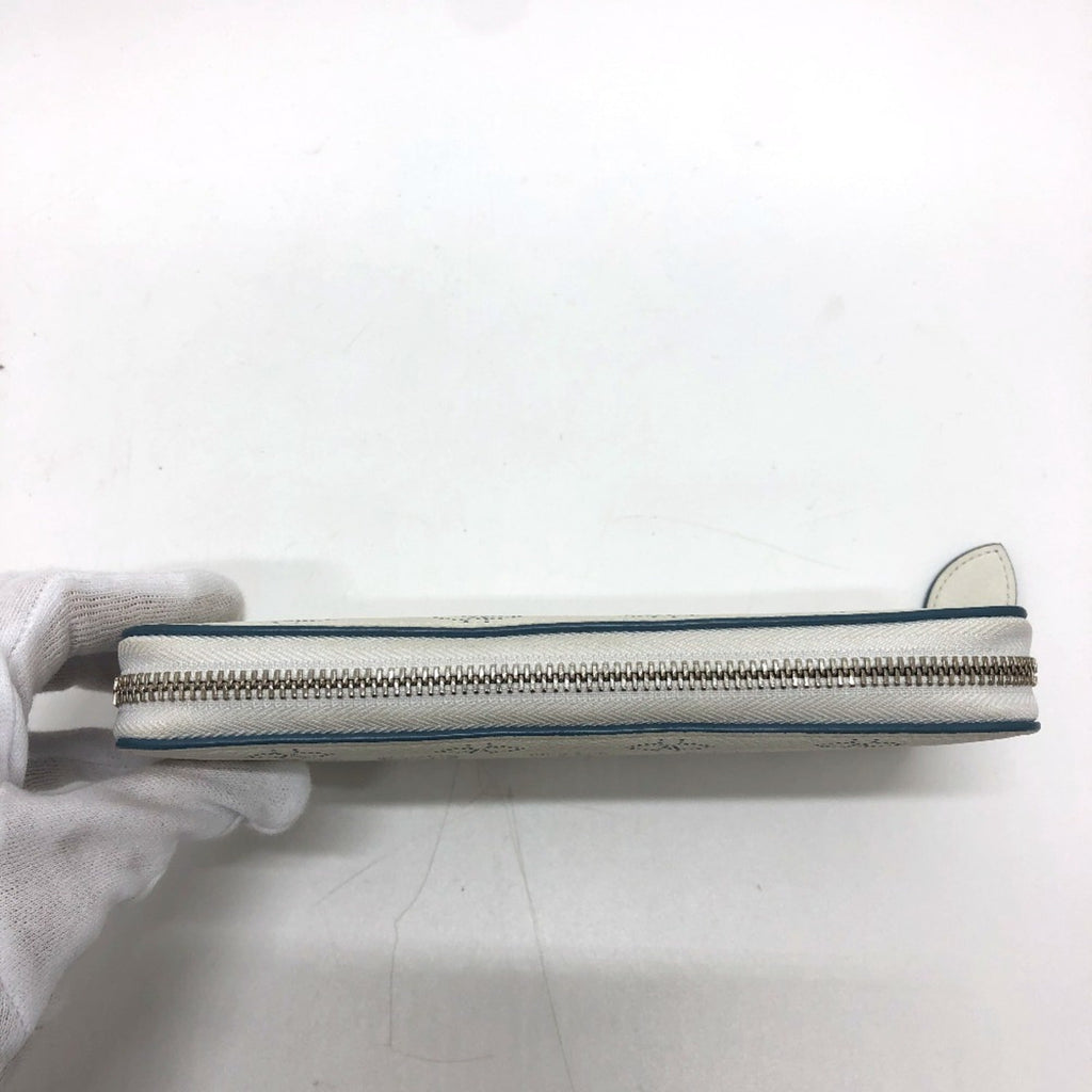 Louis Vuitton White Mahina Leather Long Wallet