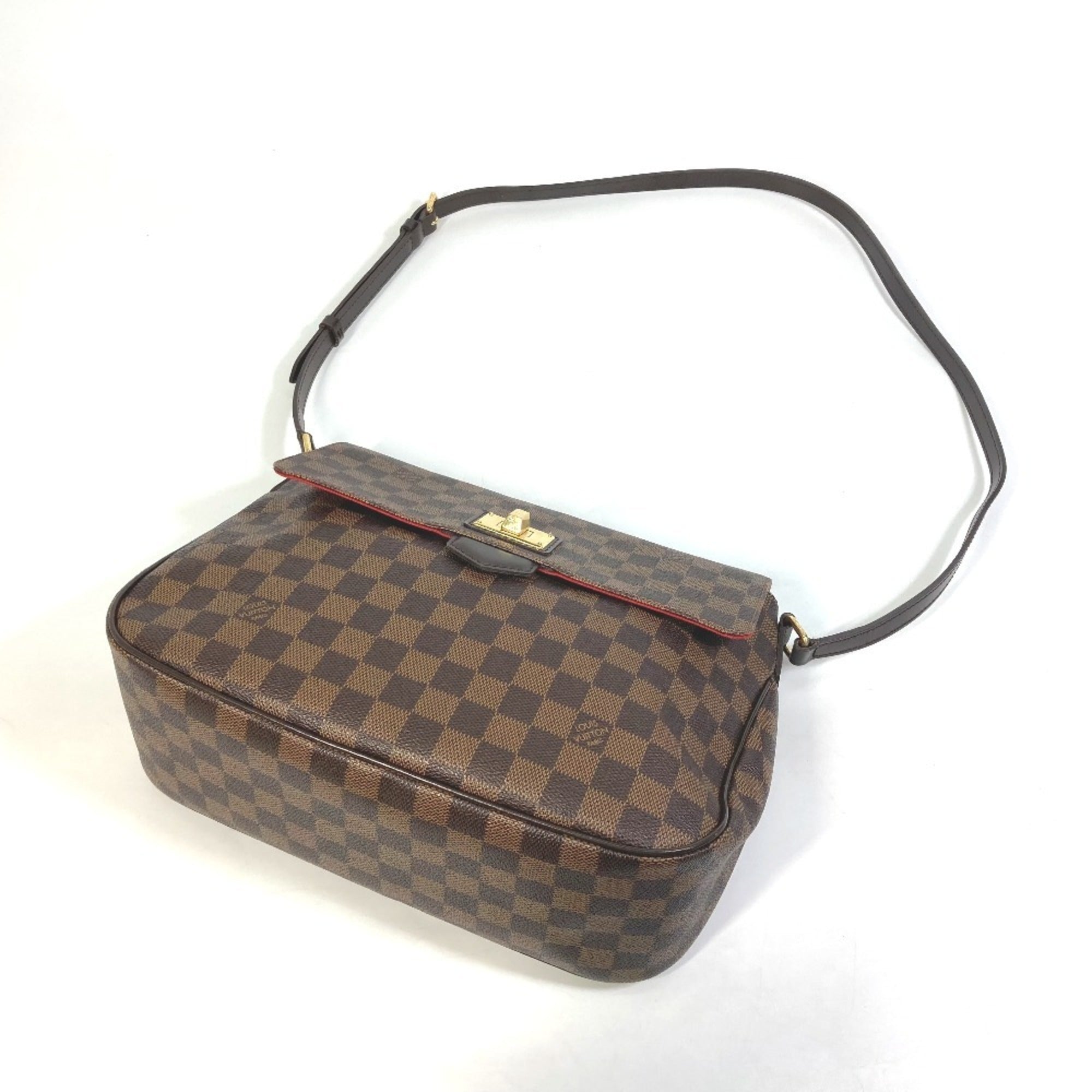 Louis Vuitton Damier Brown Damier Canvas Shoulder Bag