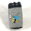 Fendi Gray Yellow Canvas Pouch