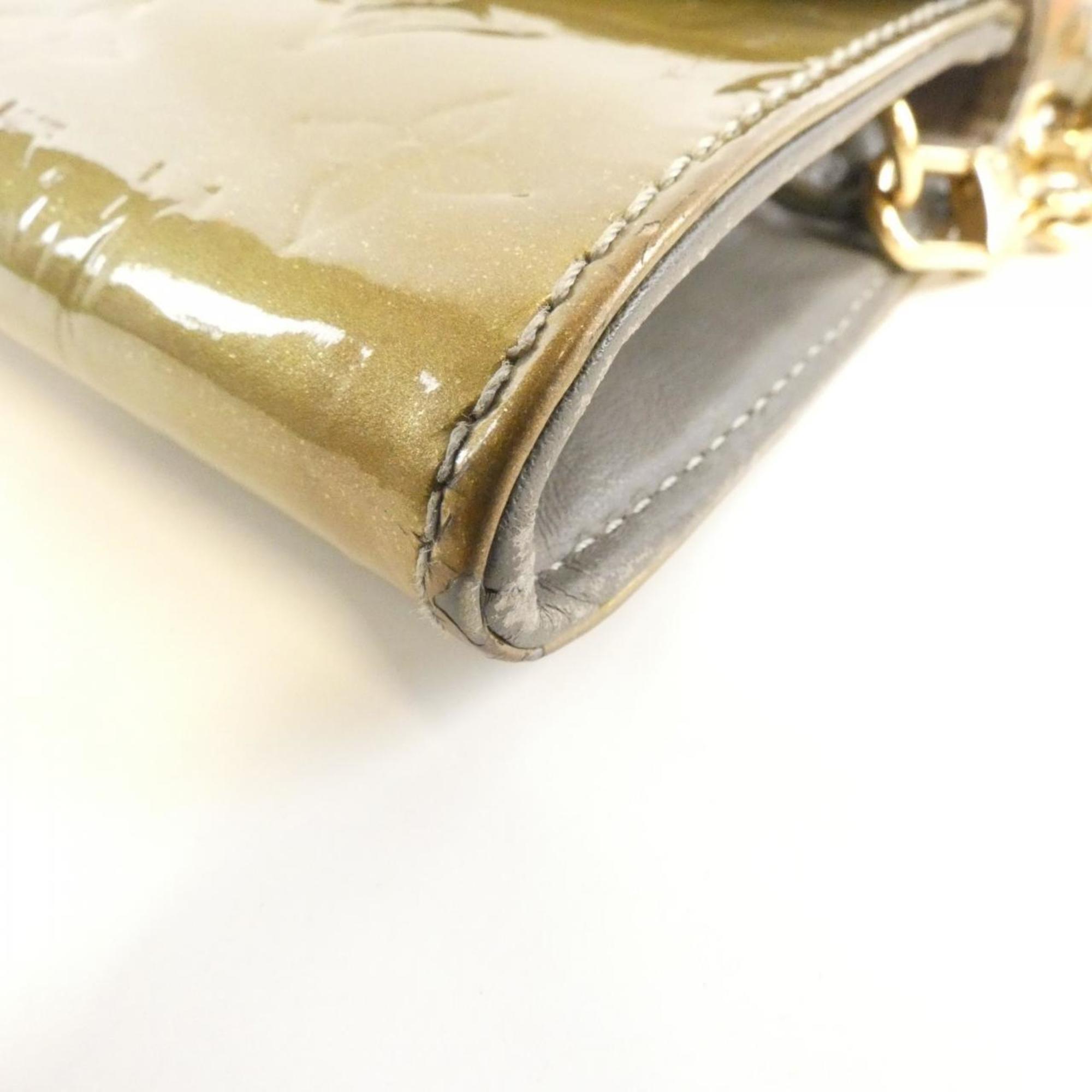 Louis Vuitton Gris Art Deco Leather Shoulder Bag