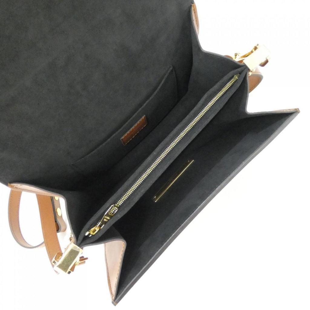 Louis Vuitton Marron Coated Canvas Shoulder Bag