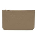 Louis Vuitton Monogram Empreinte Tourterelle Monogram Empreinte Clutch Bag Pouch