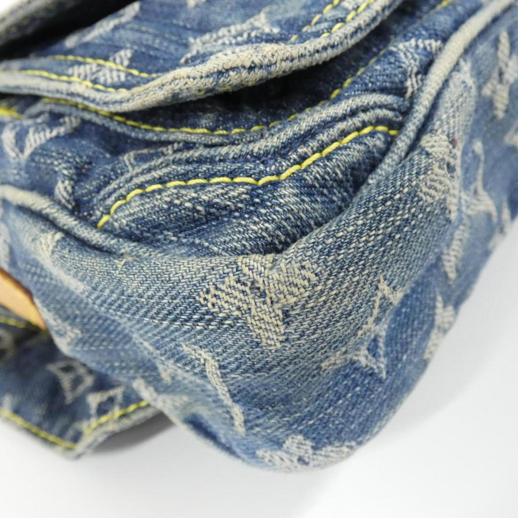 Louis Vuitton Monogram Denim Blue Monogram Denim Shoulder Bag