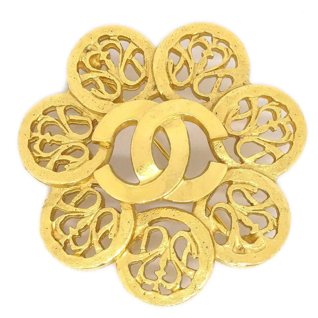 Chanel 1995 Fretwork Paisley Gold 95A