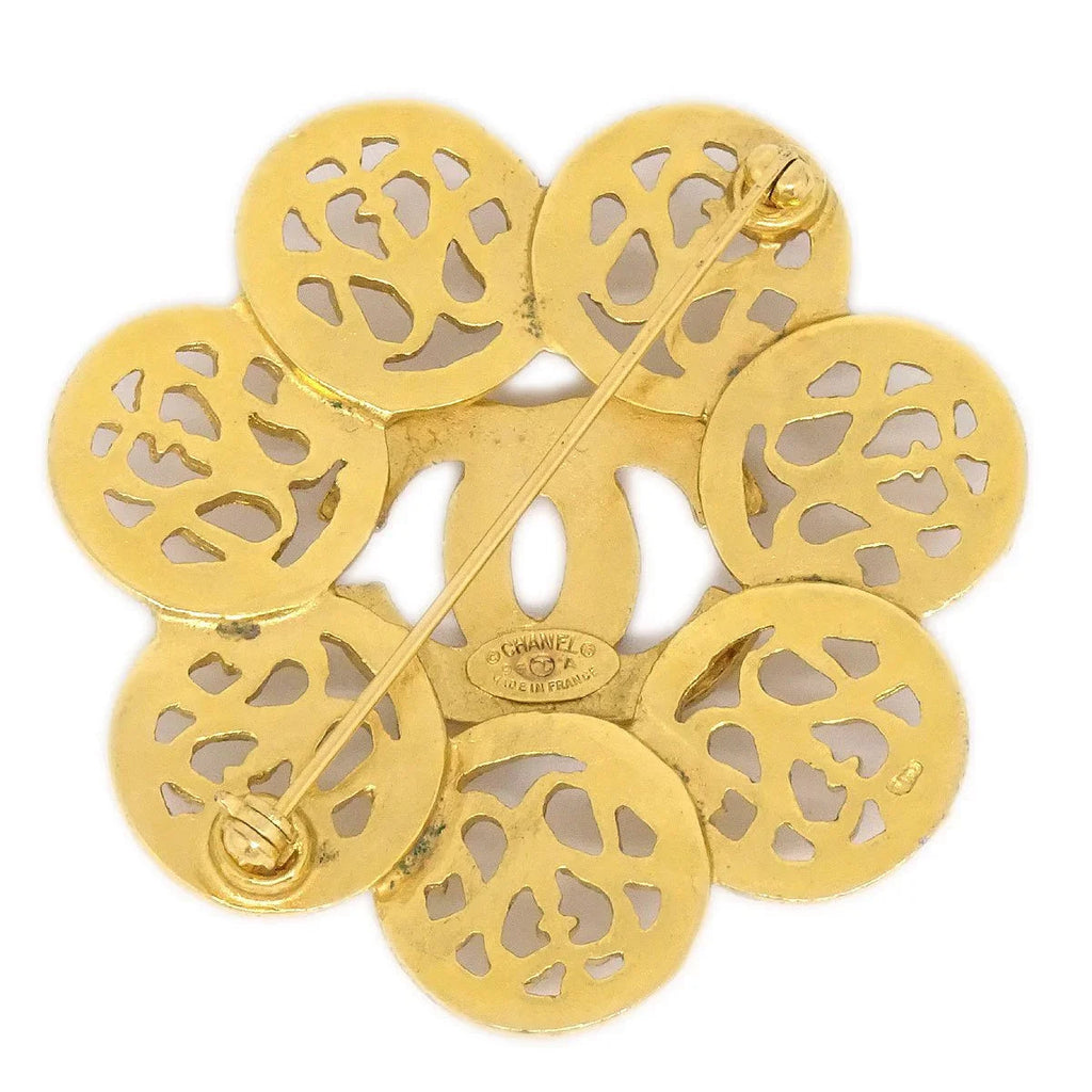 Chanel 1995 Fretwork Paisley Gold 95A