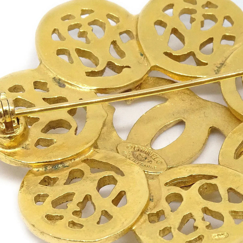 Chanel 1995 Fretwork Paisley Gold 95A