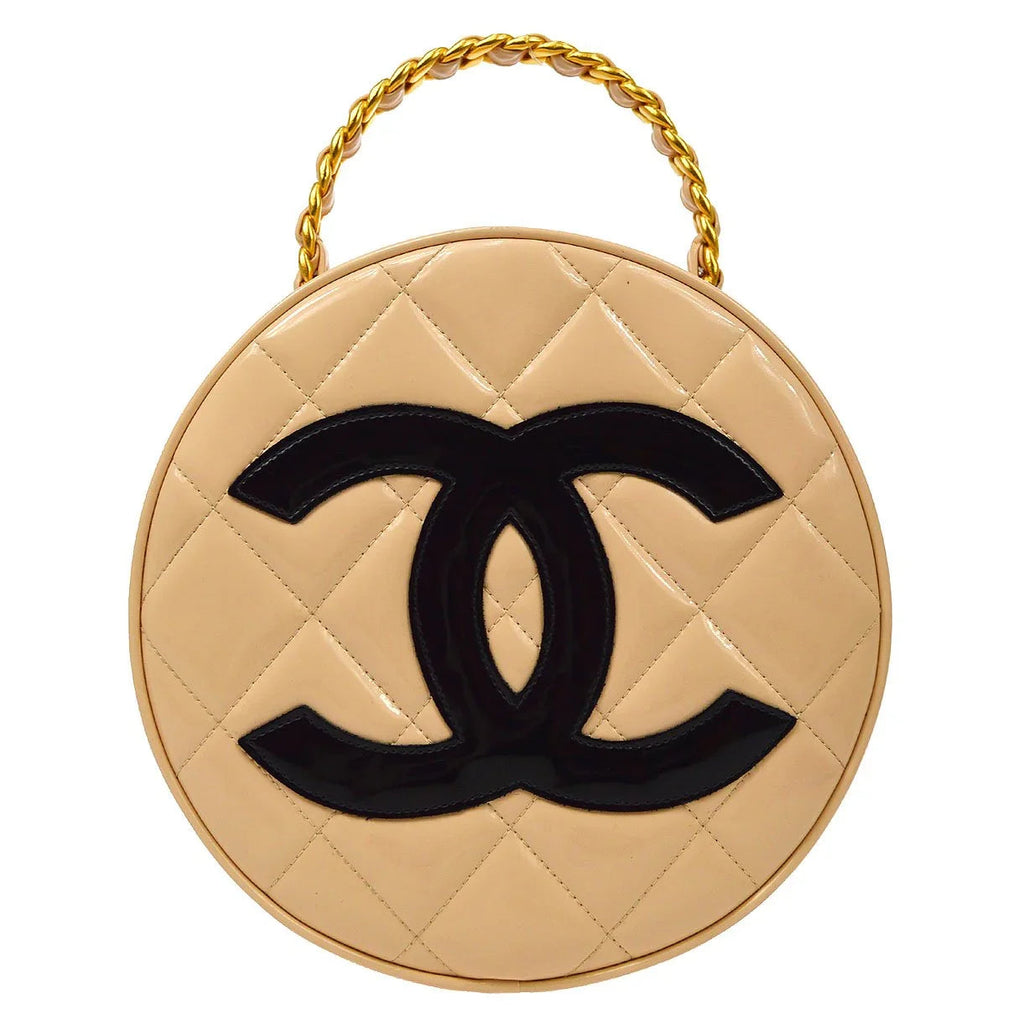 CHANEL 1995 Round Vanity Handbag