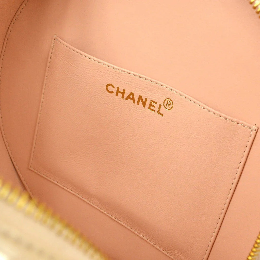 CHANEL 1995 Round Vanity Handbag