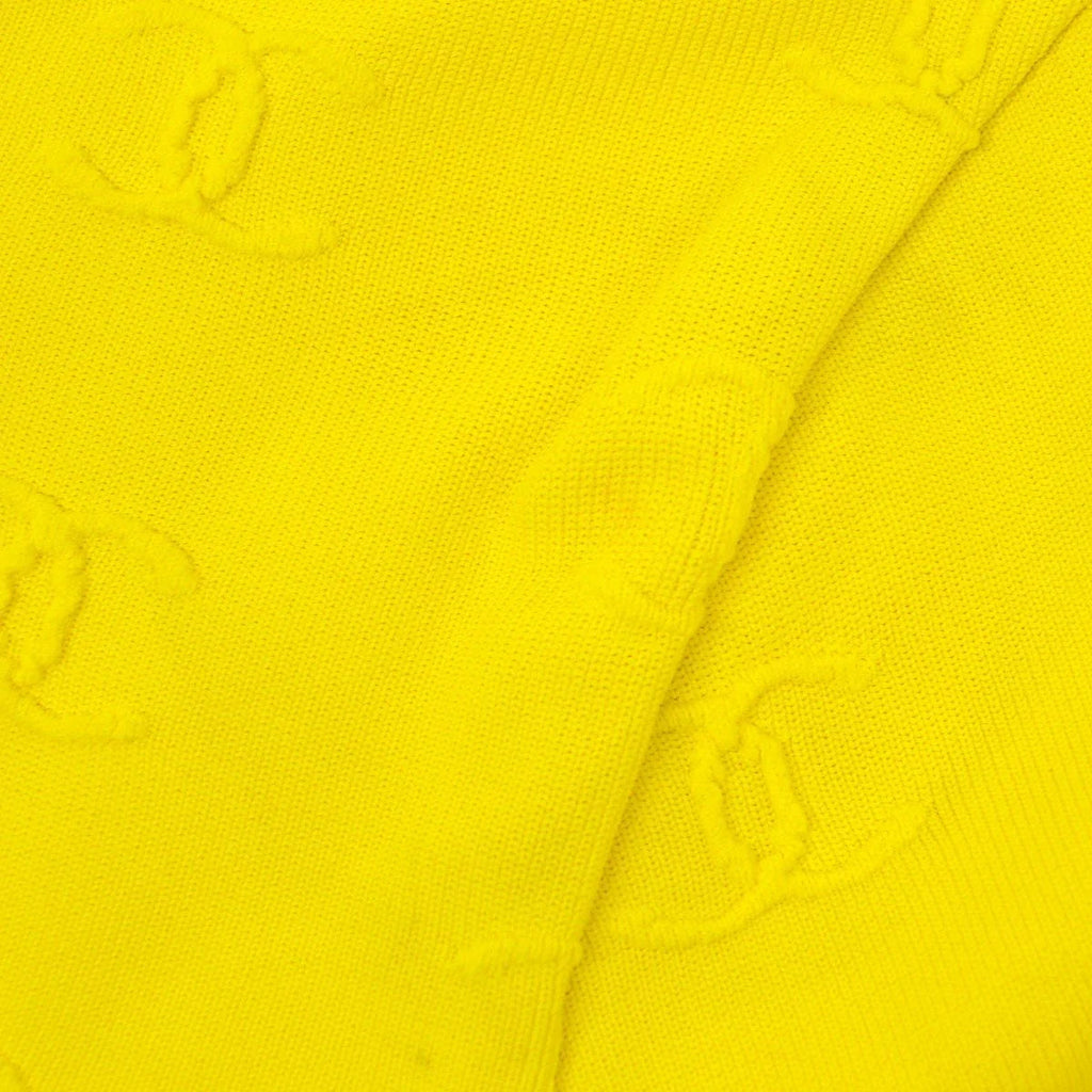 CHANEL 1997 Yellow Cropped Top