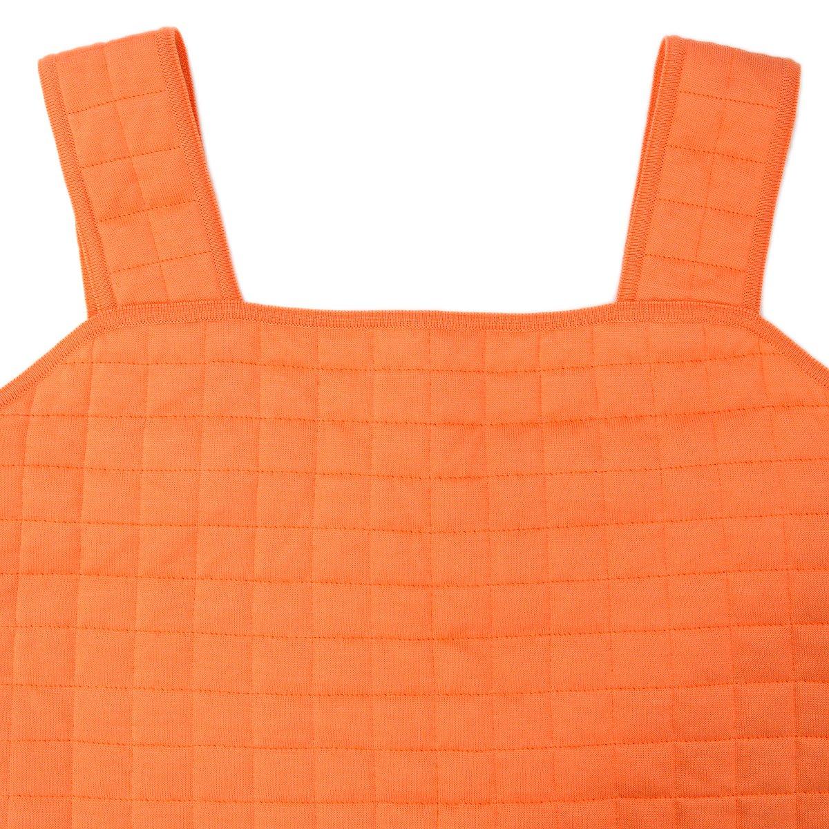 CHANEL 2000 Identification Orange Cotton Choco Bar Top #40