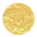 CHANEL Medallion Brooch Gold 94P