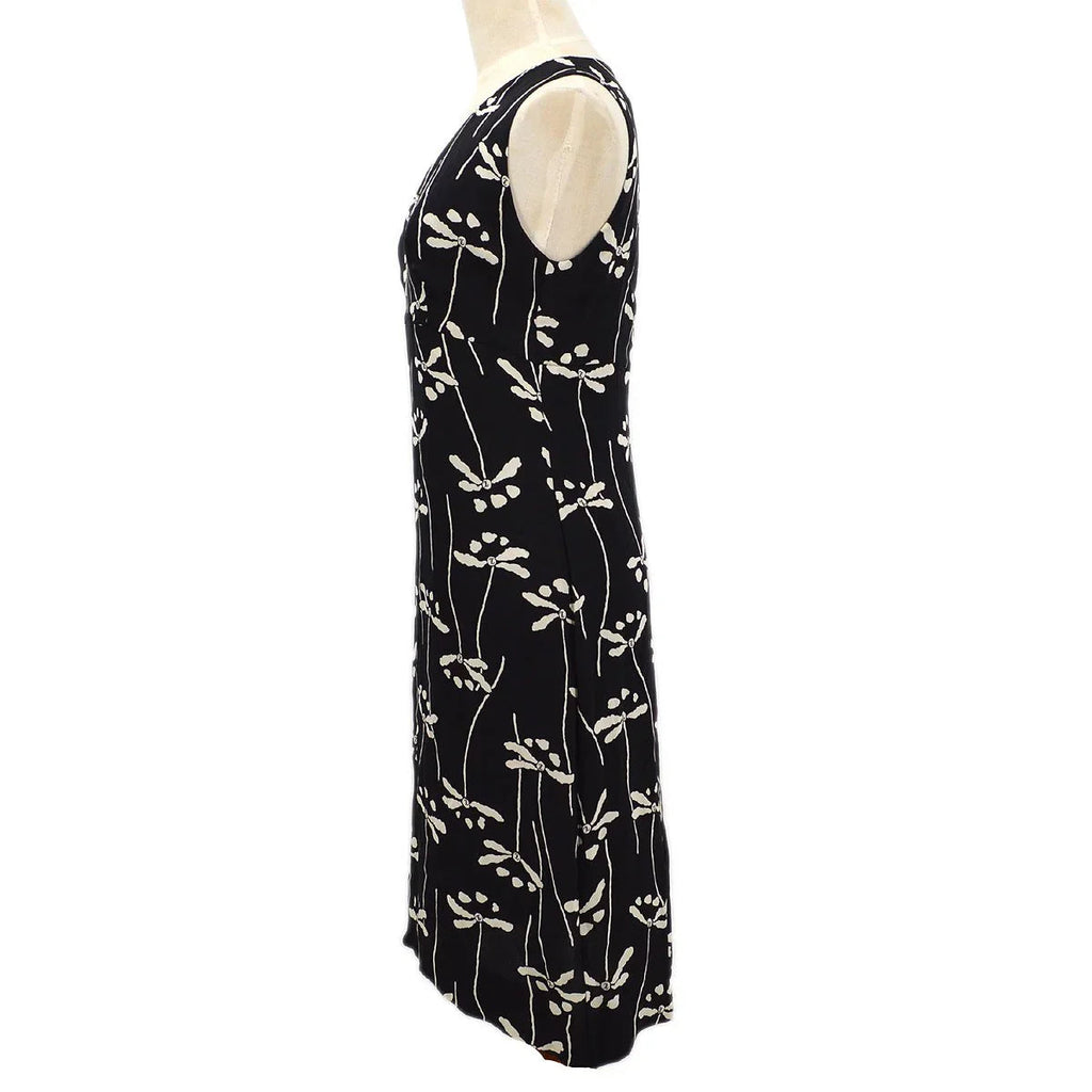 Chanel 1998 floral print dress #40
