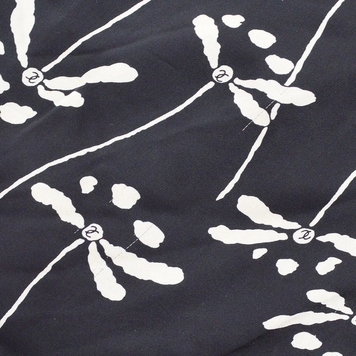 Chanel 1998 floral print dress #40
