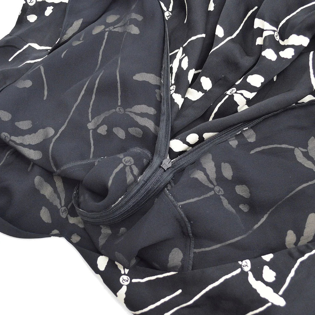 Chanel 1998 floral print dress #40