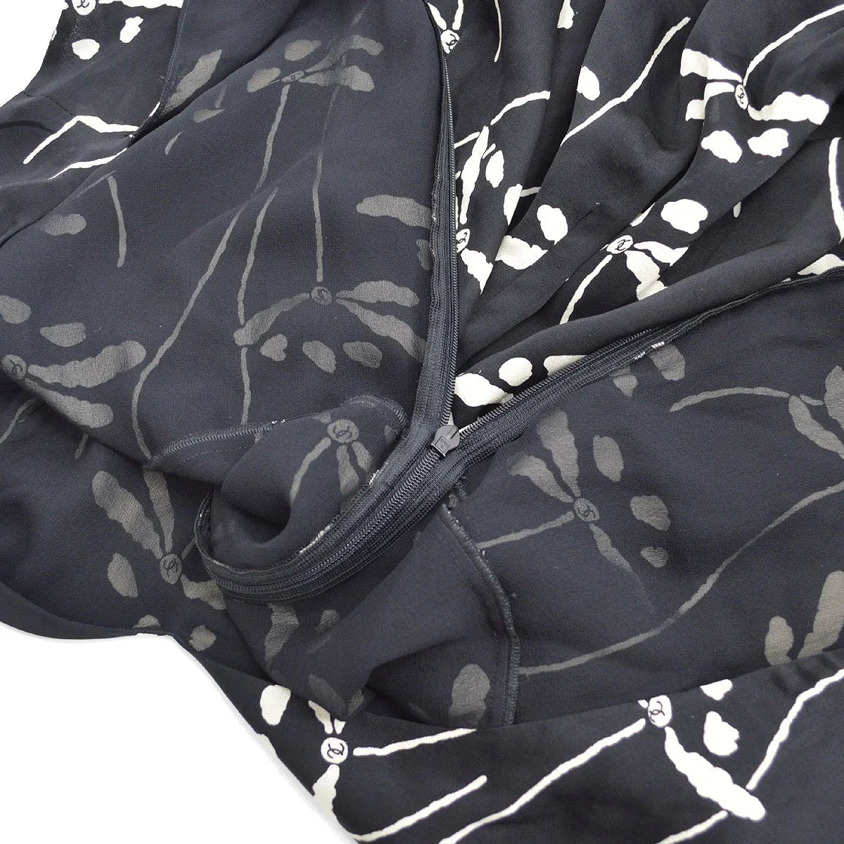 Chanel 1998 floral print dress #40
