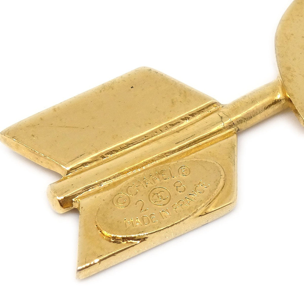 CHANEL 1993 CC Arrow Pin Brooch