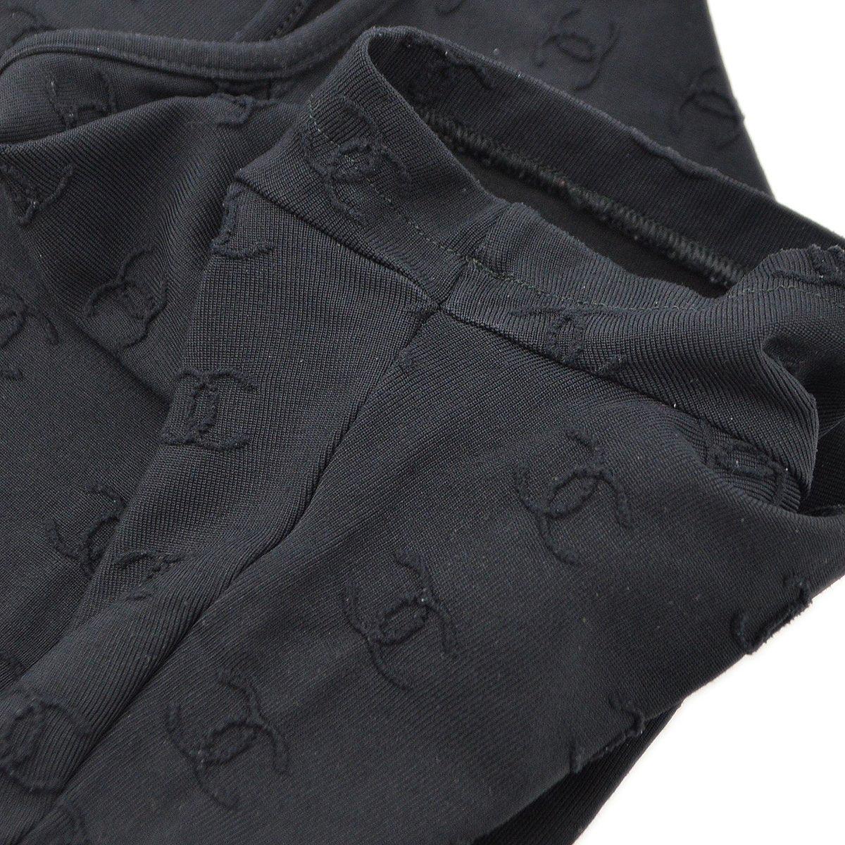 Chanel 1997 Spring CC logo-embroidered cropped T-shirt