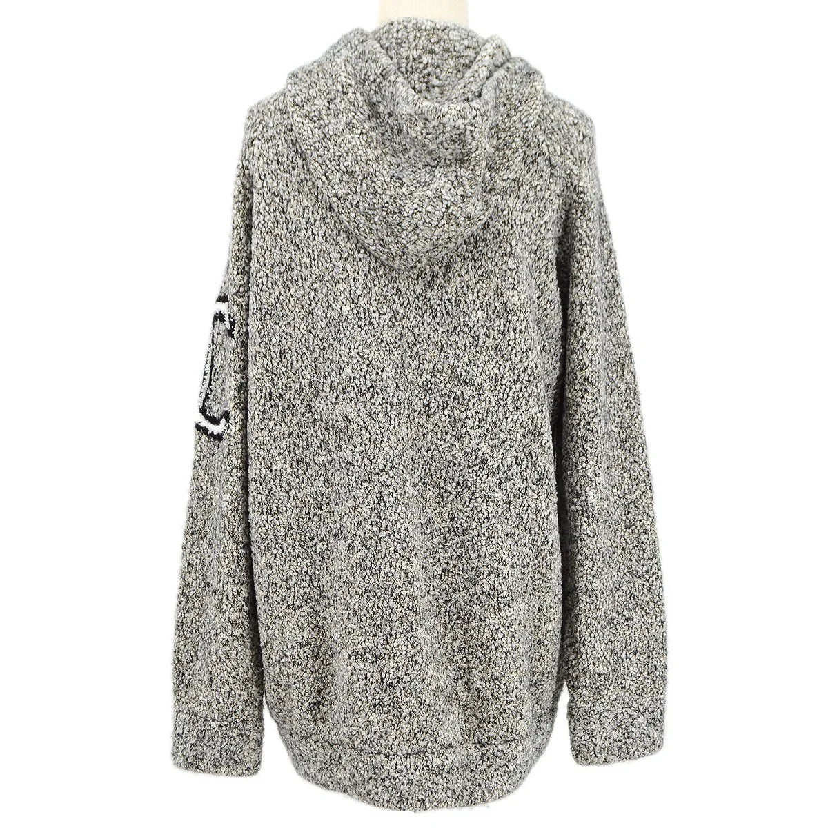 CHANEL 2007 CC penguin-motif knitted hoodie #42