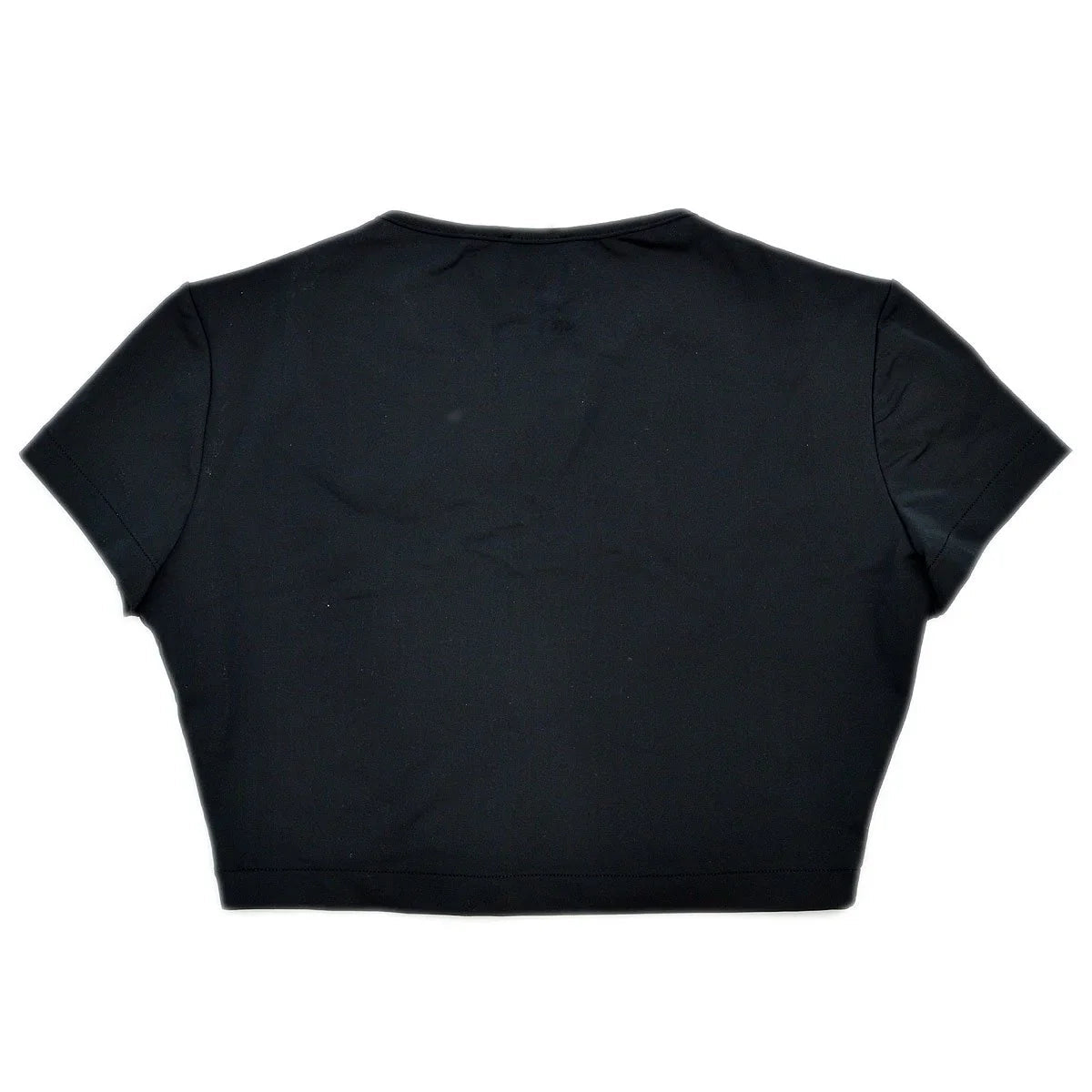 CHANEL 1995 Spring black CC cropped top #40