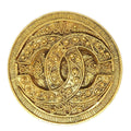 Chanel 1994 Filigree Brooch Pin Gold