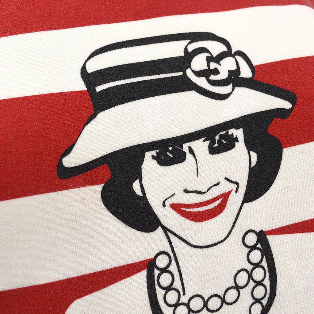 Chanel 2001 Mademoiselle print sweatshirt #42
