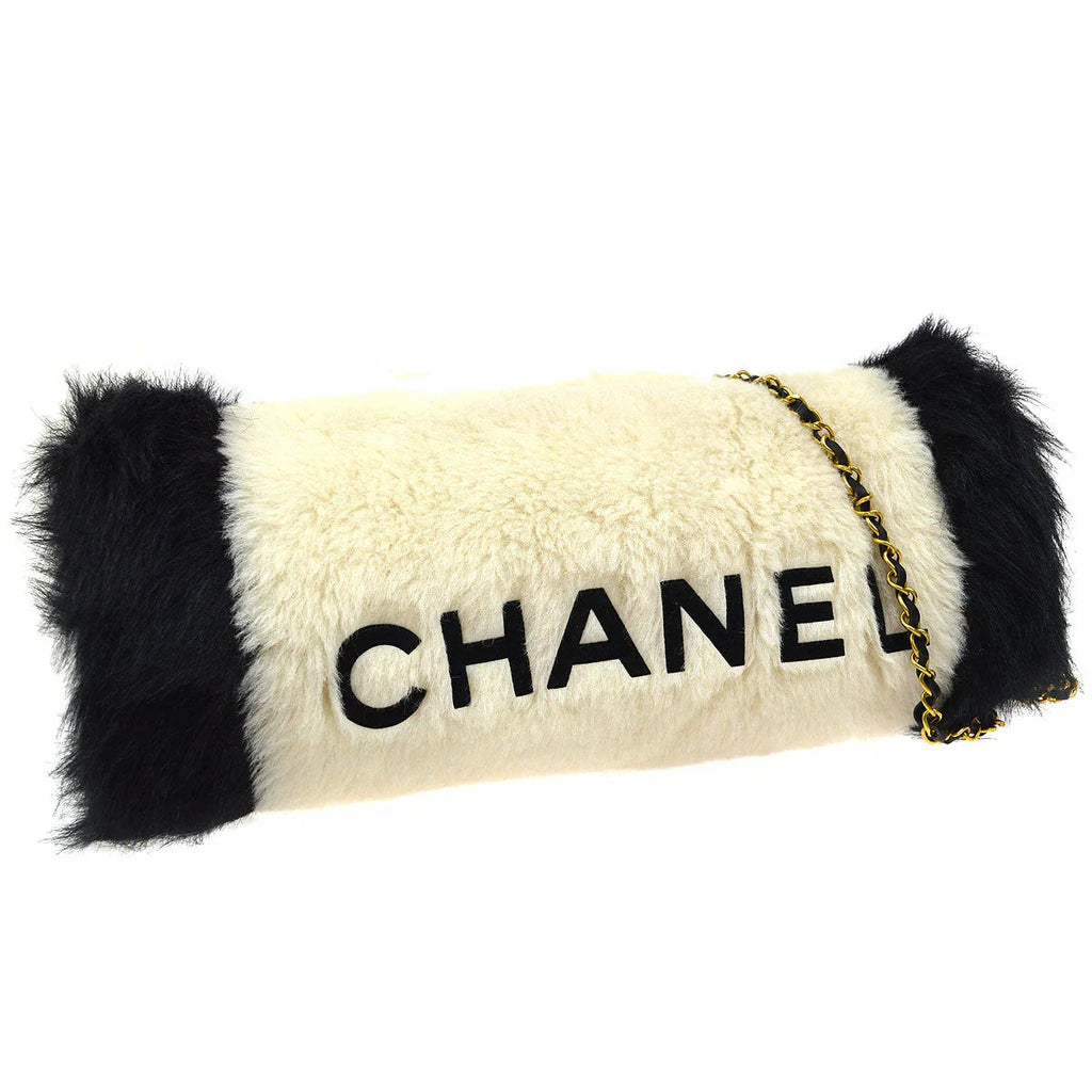 Chanel 1994 Fur Arm Muff Bag
