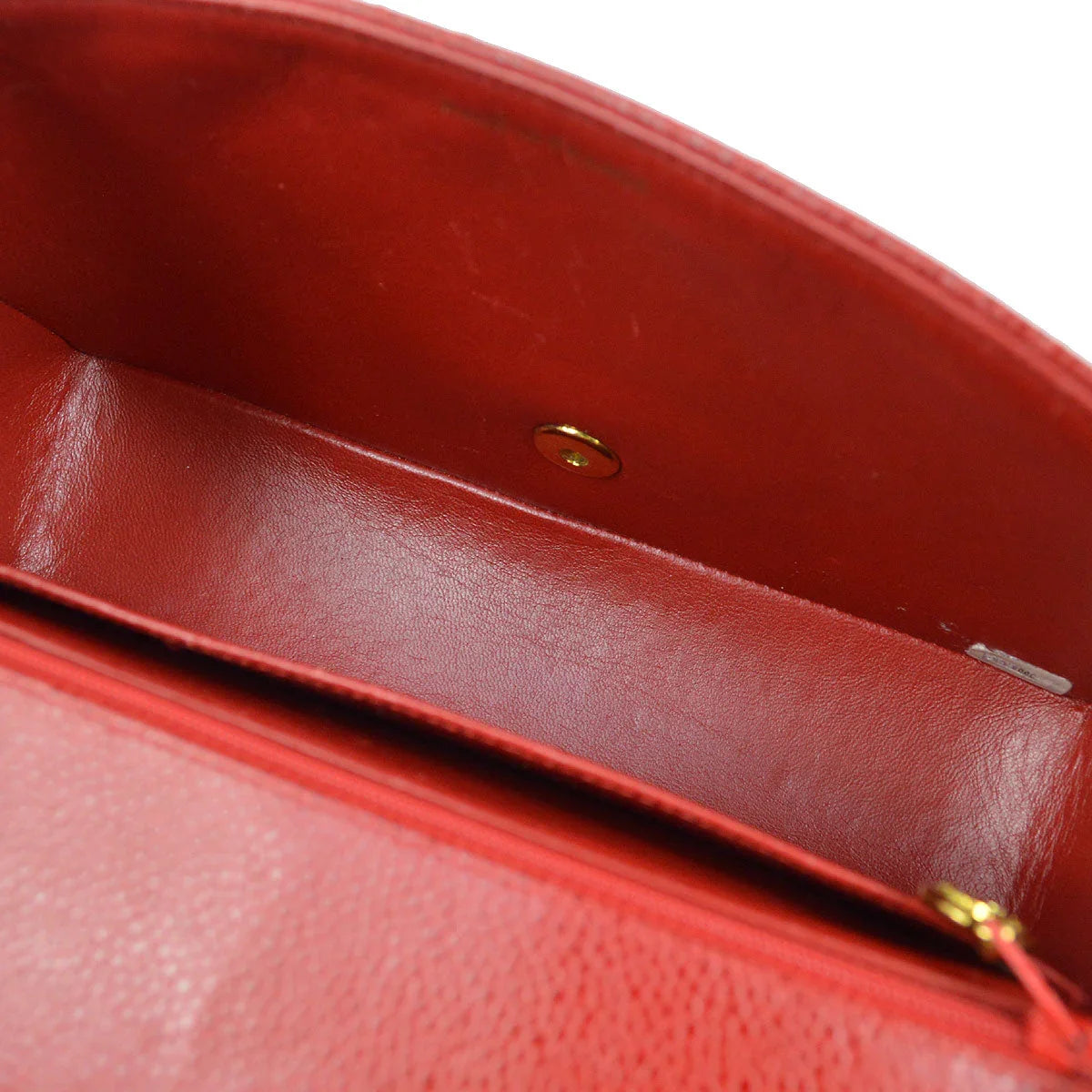 Chanel 1994-1996 Red Caviar Medium Diana Flap Bag