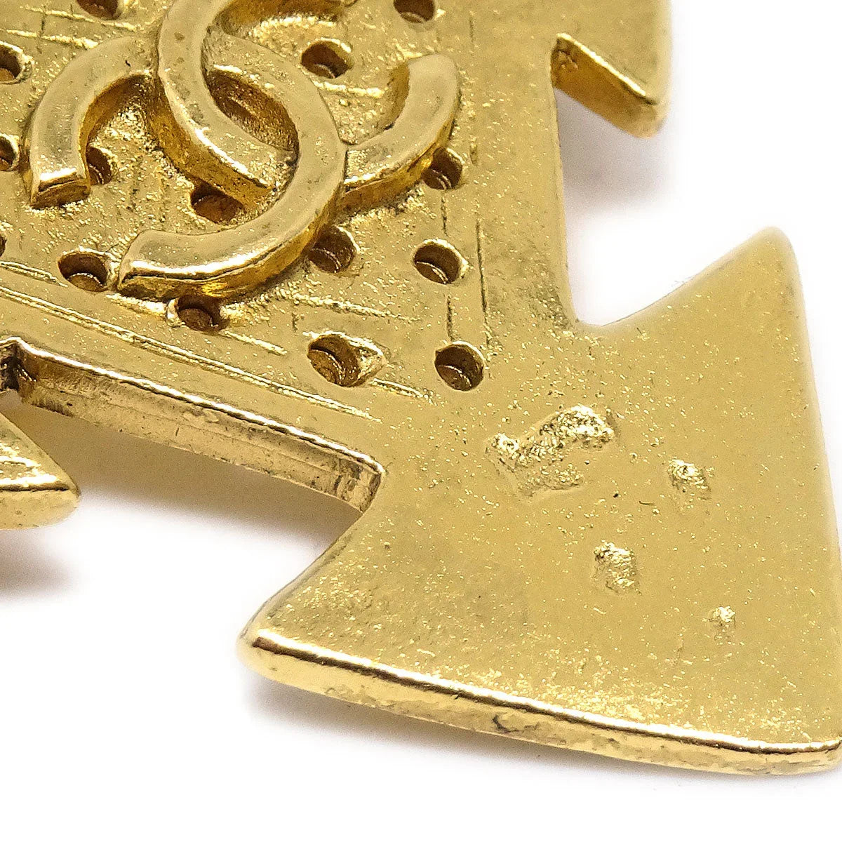 CHANEL 1994 Brooch Pin Gold