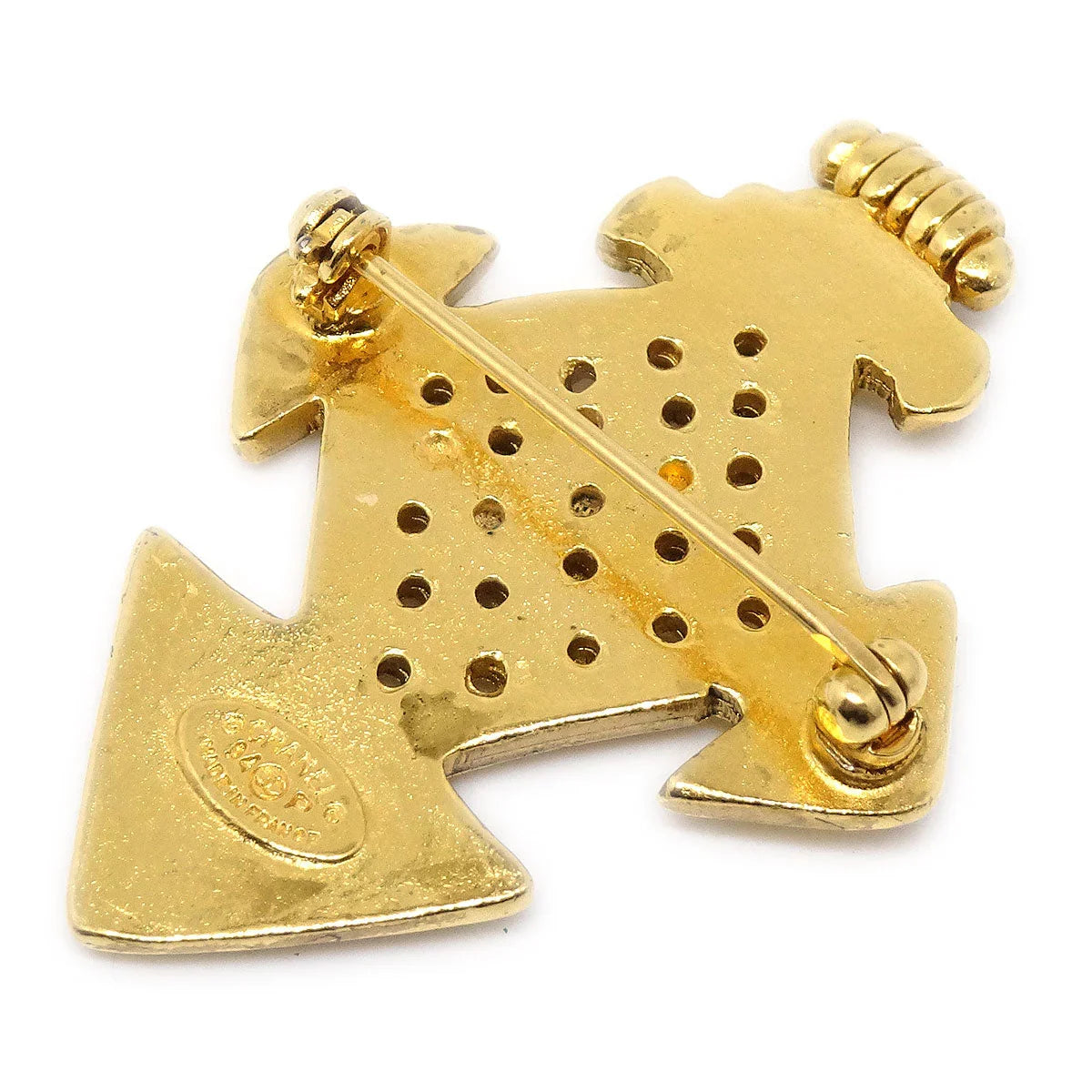 CHANEL 1994 Brooch Pin Gold