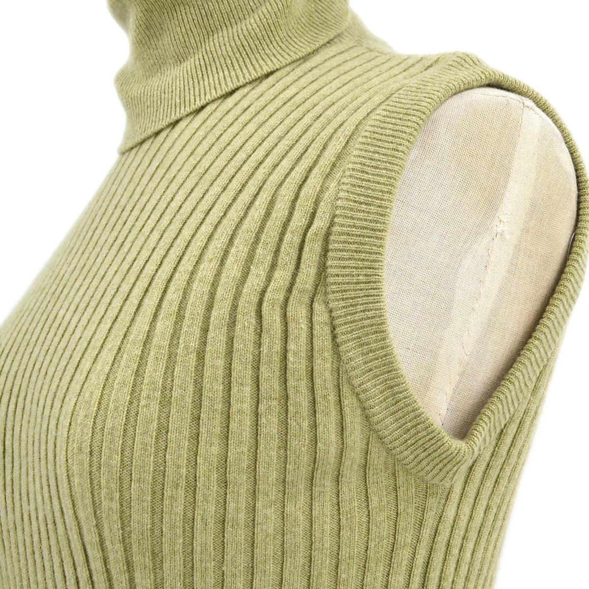 Chanel Fall 1993 ribbed knitted top #42