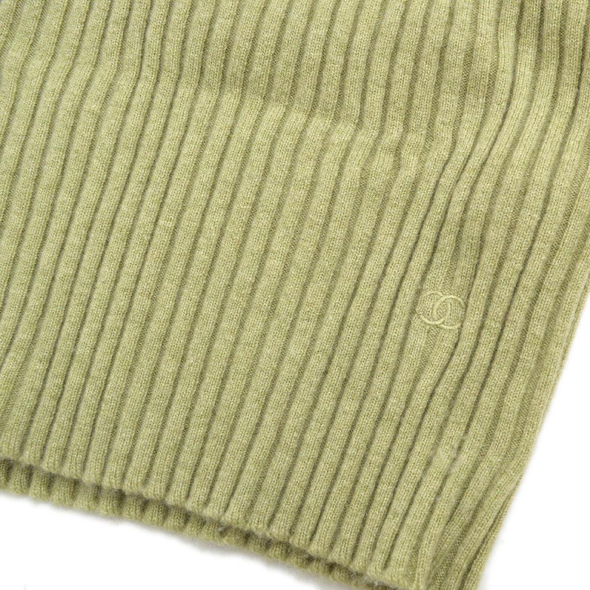 Chanel Fall 1993 ribbed knitted top #42