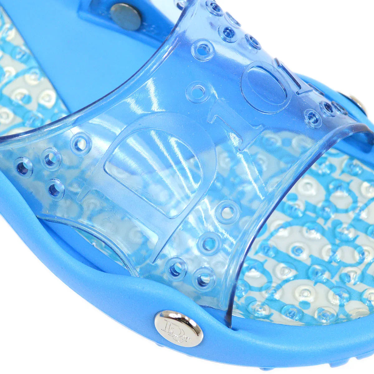 Christian Dior 2002 Trotter Beach Sandals Shoes #36
