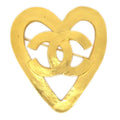 Chanel 1995 Heart Brooch