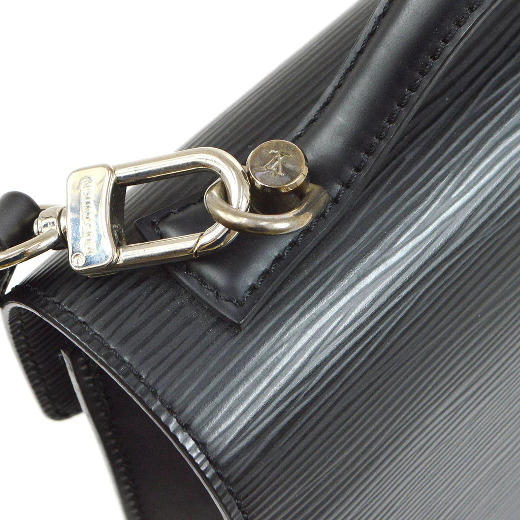 Louis Vuitton 2006 Black Epi Monceau 28 M52792