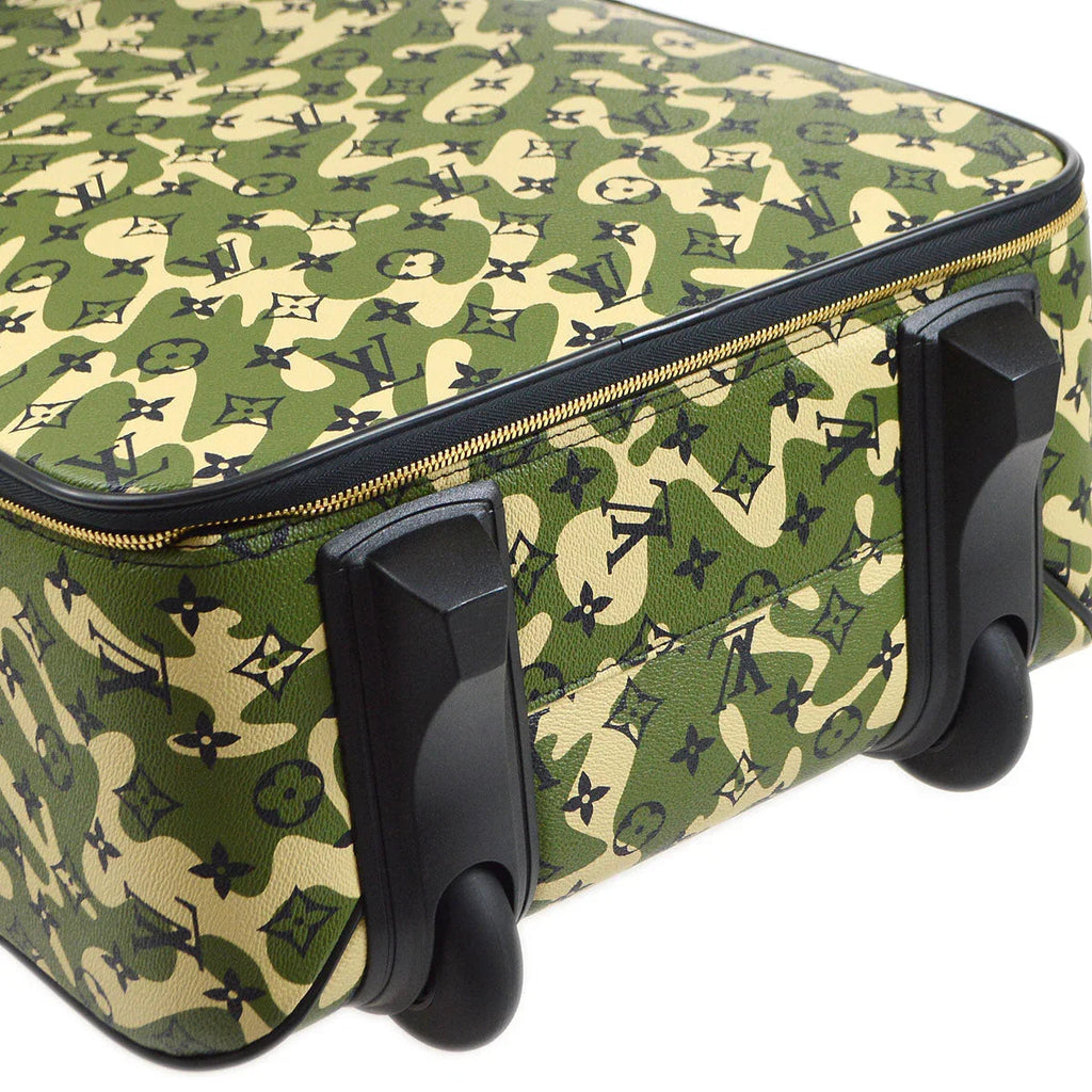 Louis Vuitton * 2008 Monogramouflage Pegase 60 M23333