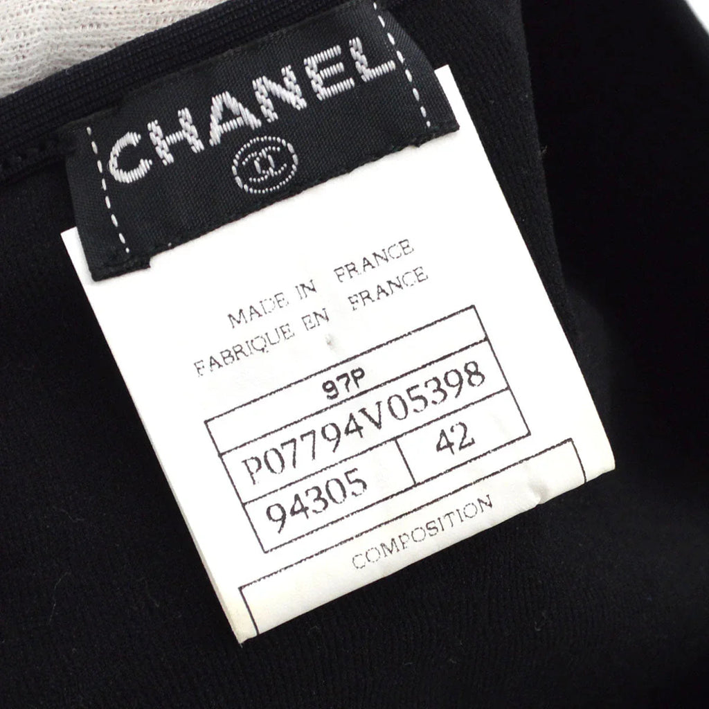 Chanel 1997 #42 T-Shirt Black
