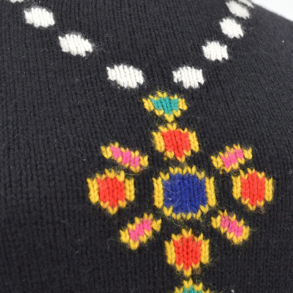 CHANEL 1995 Fall intarsia knit jumper #44